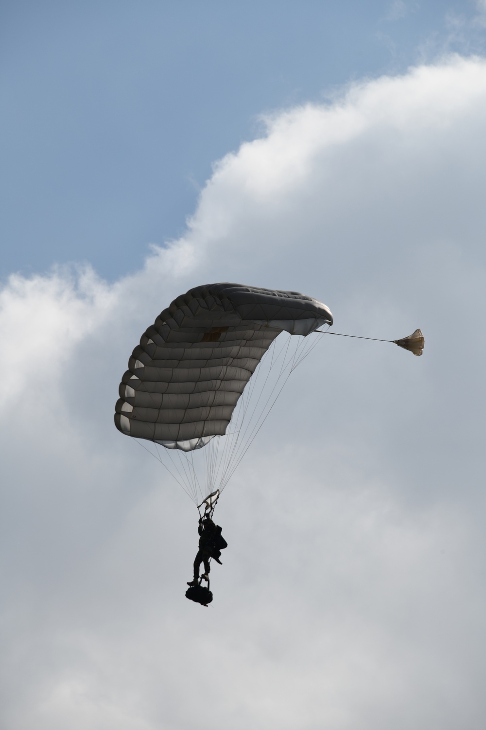 Belgian special forces paratroopers train on Chievres  Air base