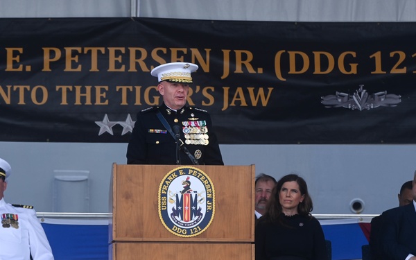 USS Frank E. Petersen, Jr. Commissions
