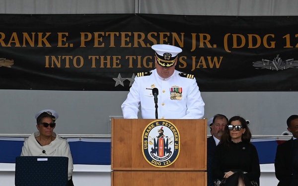 USS Frank E. Petersen Jr. Commissions