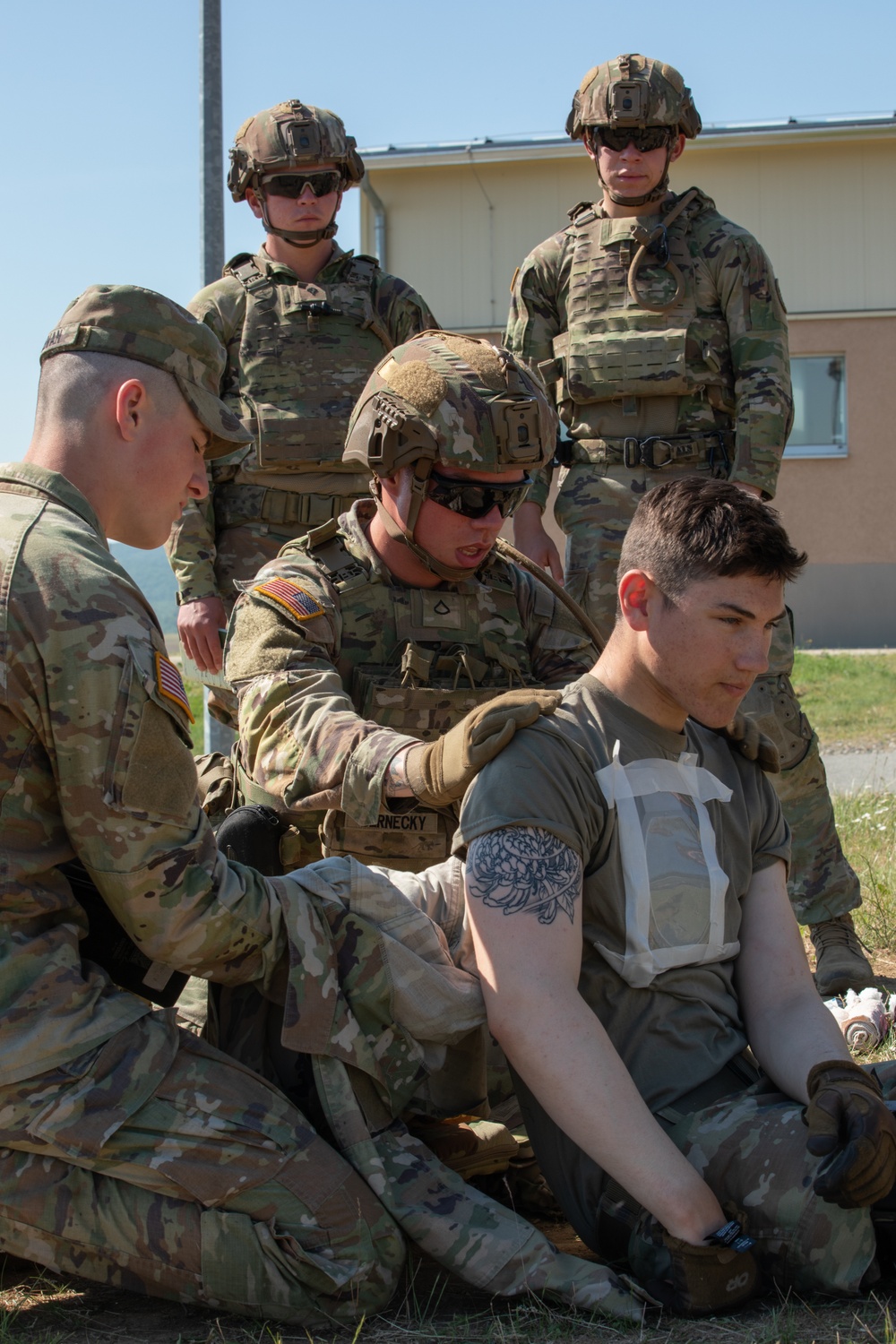 2CR Conducts Tactical Combat Casualty Care Training in Bulgaria