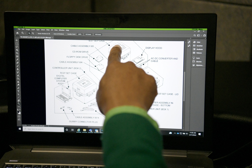 Technical Illustrators: By design, the skill of keeping aircraft in flight