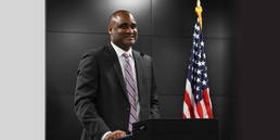 Project Director Enterprise Services holds relinquishment of charter ceremony