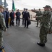 USS Hershel &quot;Woody&quot; Williams (ESB 4) Hosts Italian Naval Leadership