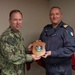 USS Hershel &quot;Woody&quot; Williams (ESB 4) Hosts Italian Naval Leadership