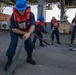 USS Hershel &quot;Woody&quot; Williams (ESB 4) Blue Military Crew Begins Deployment