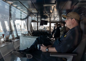 USS Hershel “Woody” Williams BLUE MILCREW Begins Deployment