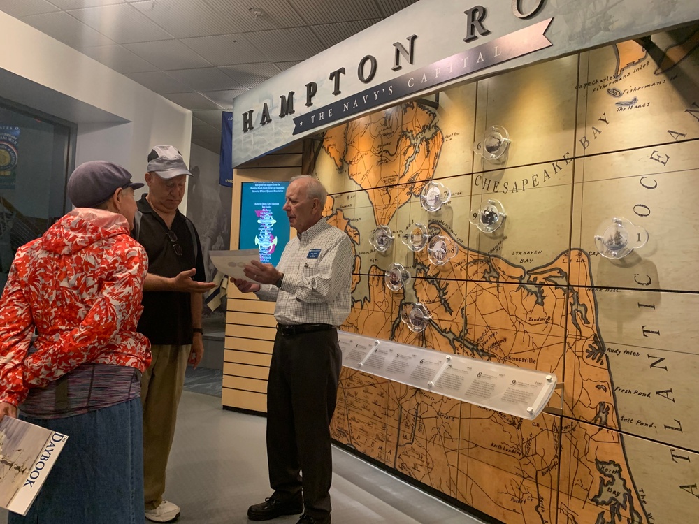 Vietnam War Veteran visits Naval Museum