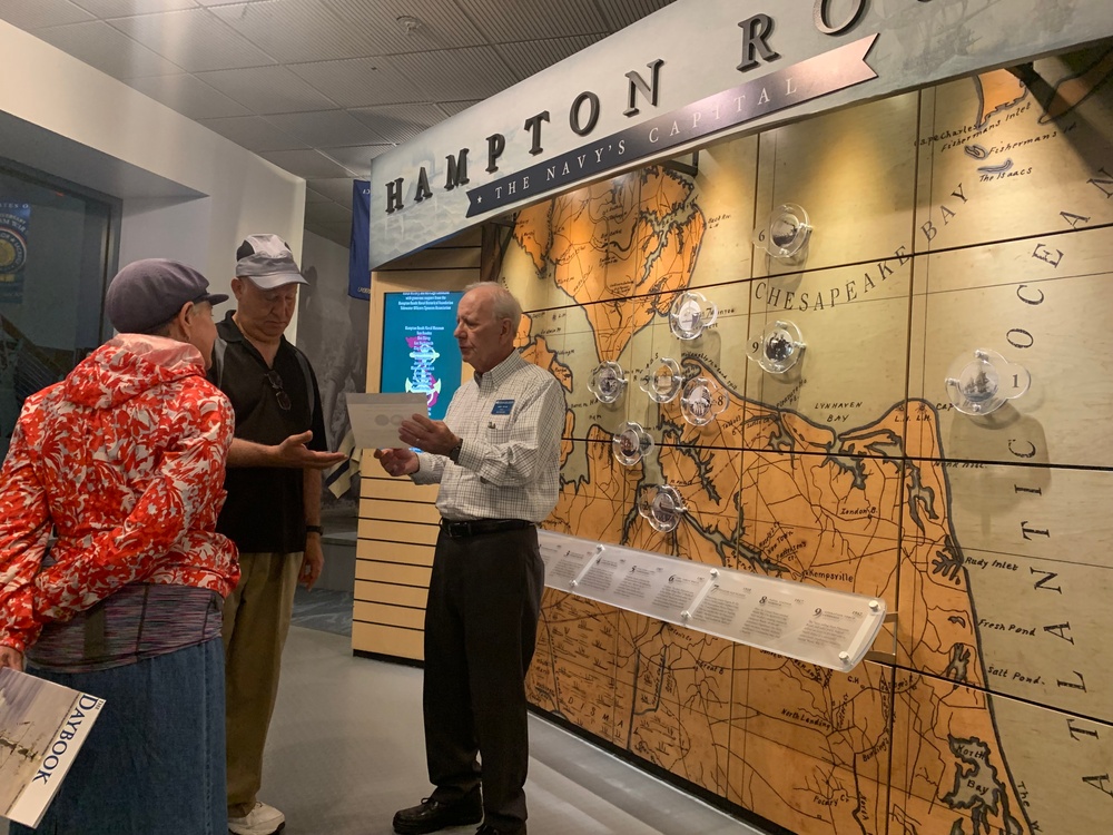 Vietnam Veteran visits Hampton Roads Naval Museum