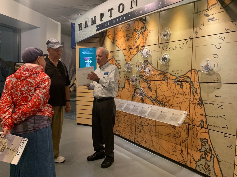 Vietnam Veteran visits Hampton Roads Naval Museum