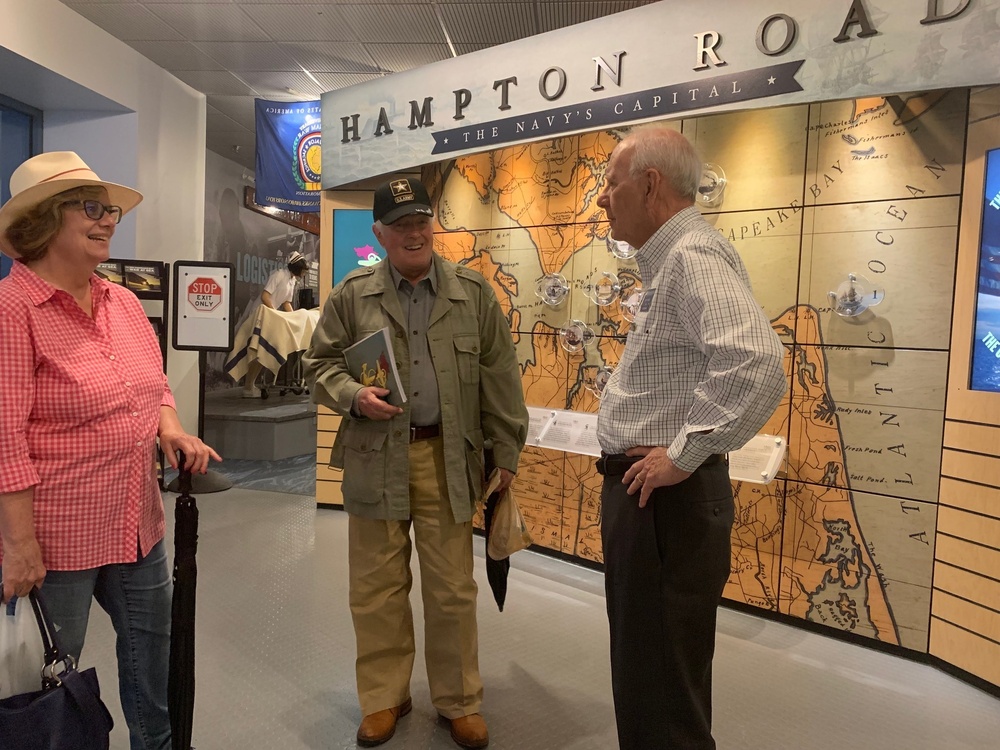 Vietnam Veteran visits Hampton Roads Naval Museum