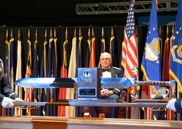 Bunch inducted into Order of the Sword