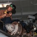 Abraham Lincoln Sailors conduct aircraft maintenance