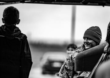 Paratroopers Spend Afternoon with Orphans