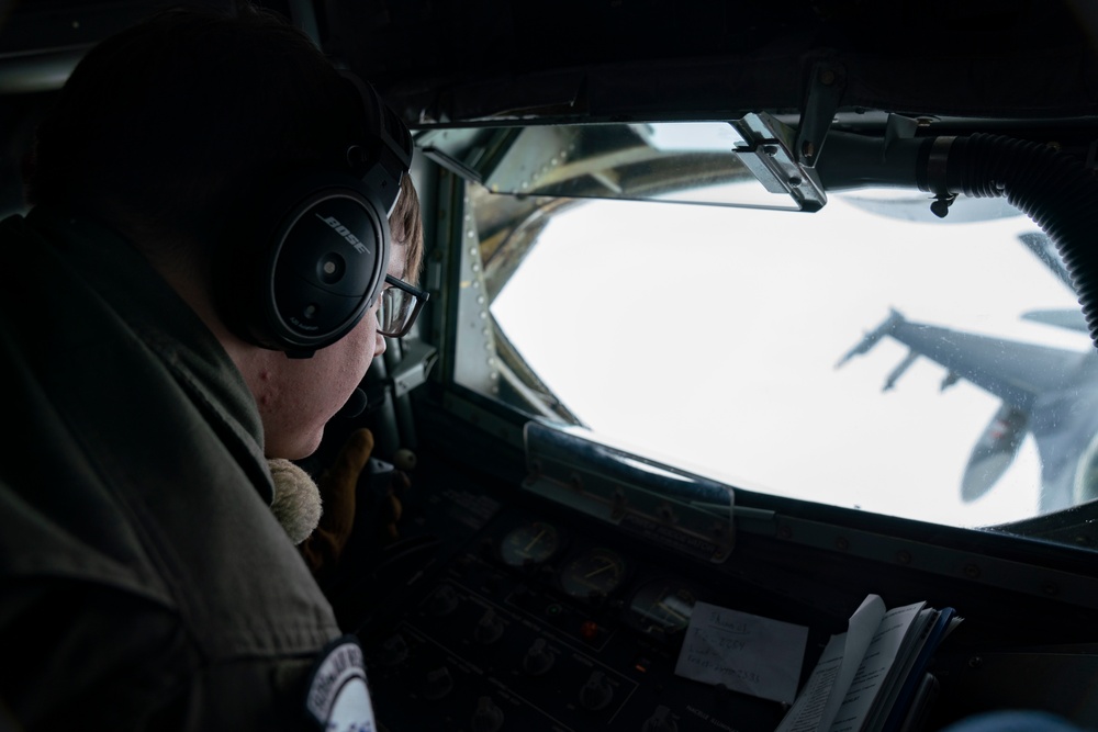 909th Air Refueling Squadron participates in RF-A