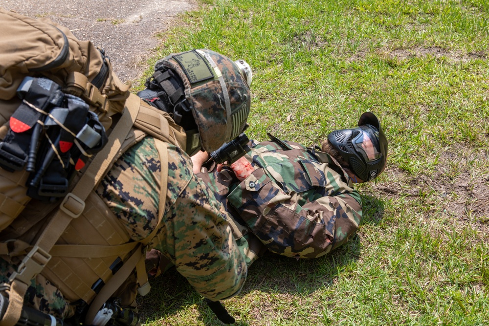 Reserve Marines Support Exercise Raven 22-5