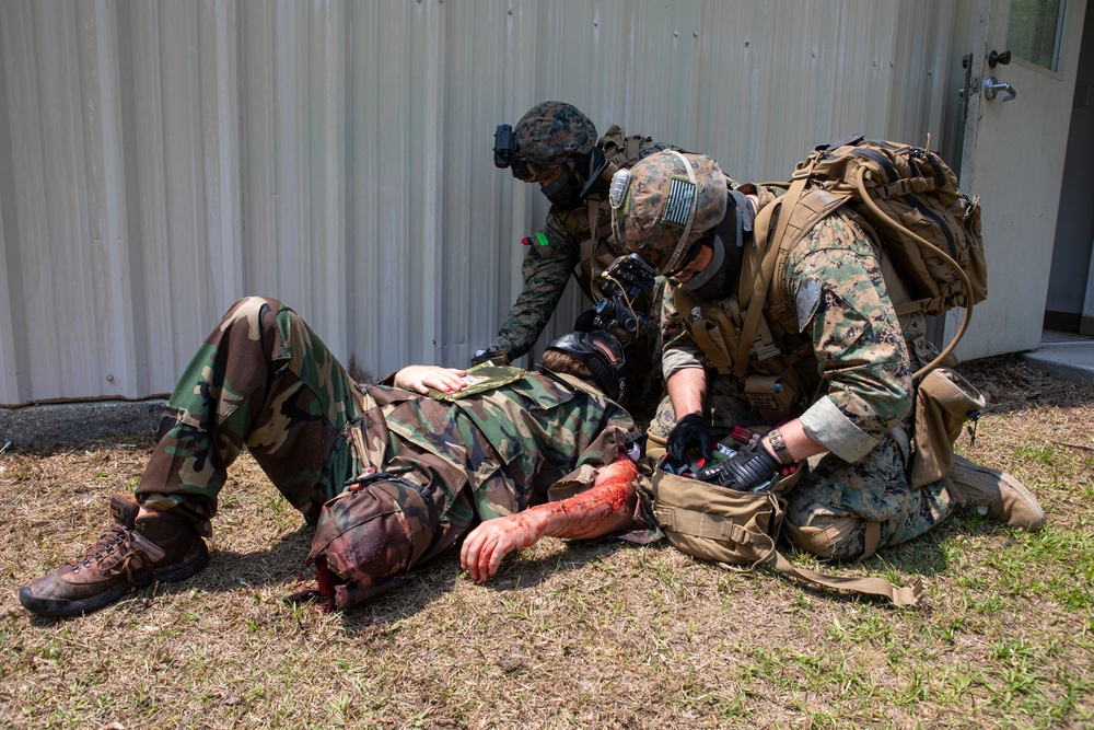 Reserve Marines Support Exercise Raven 22-5