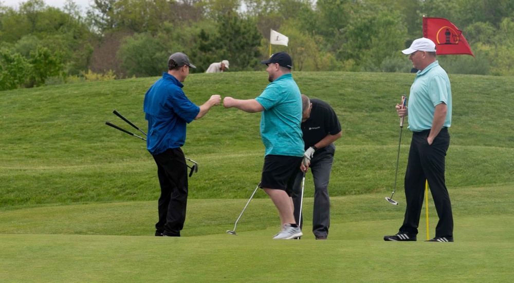 Dover AFB Airmen tee off at Bluesuiters Golf Tournament