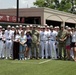 110th Aviation Brigade Commander throws ceremonial 1st pitch