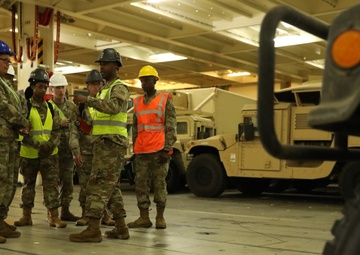 Provider Soldiers conduct port to fort operations