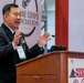 Command Master Chief Andrew Chupashko delivers remarks on TechSolutions at Modern Day Marine.