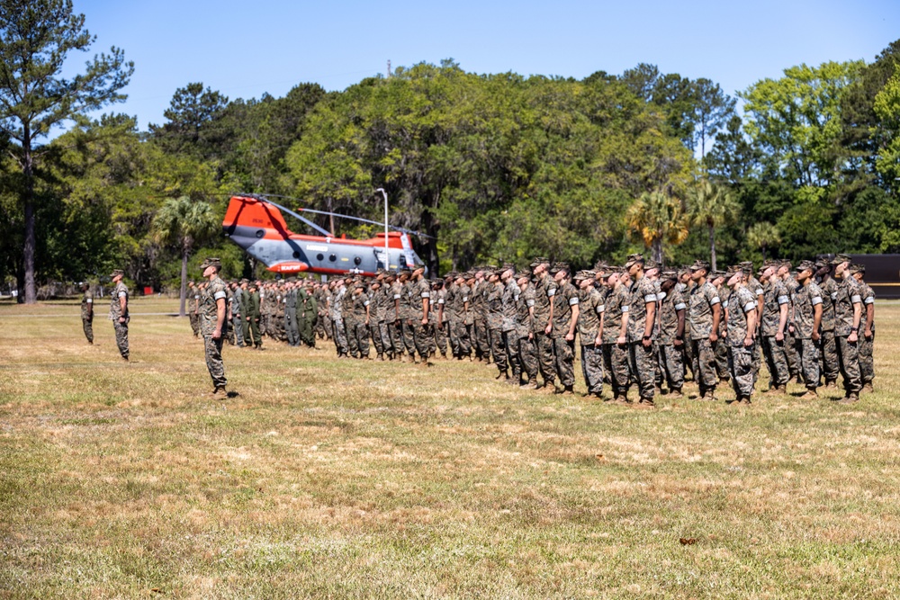 Headquarters and Headquarters Squadron Award Ceremony