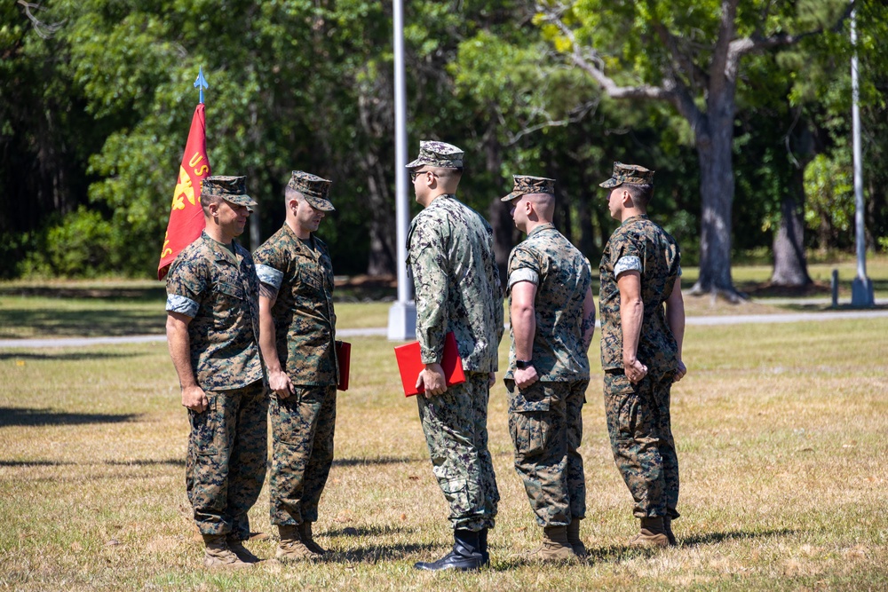 Headquarters and Headquarters Squadron Award Ceremony