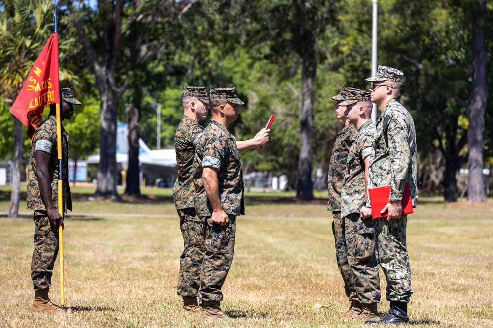 Headquarters and Headquarters Squadron Award Ceremony