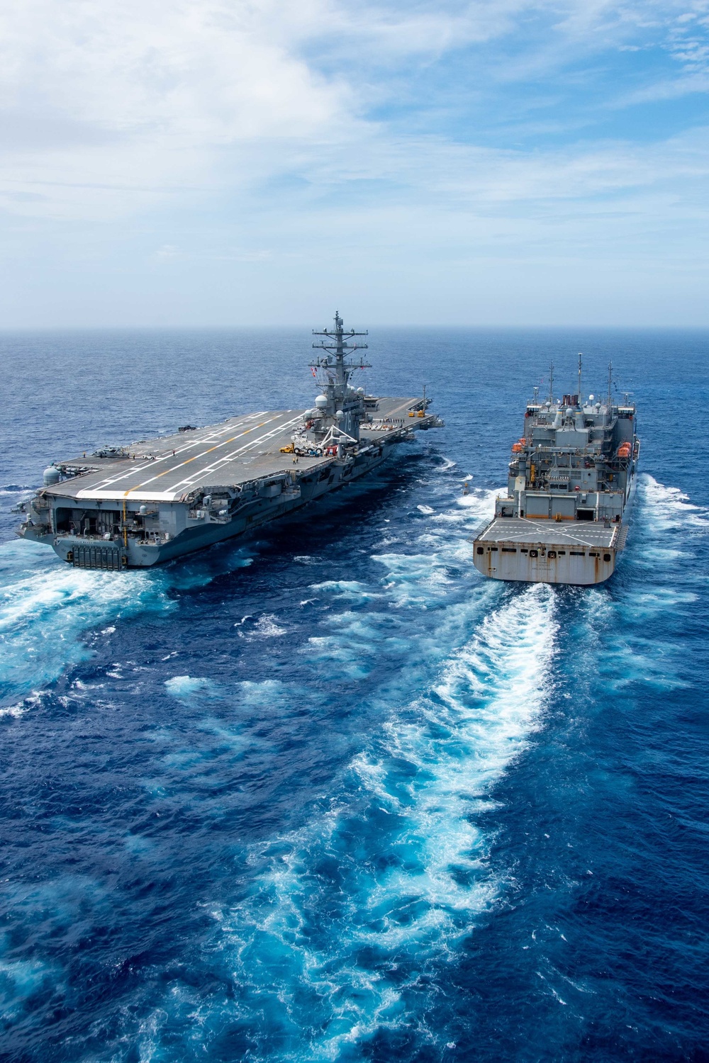 Dvids - Images - Uss Ronald Reagan (cvn 76) Conducts Replenishment-at 