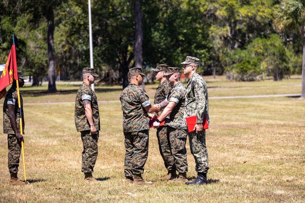 Headquarters and Headquarters Squadron Award Ceremony