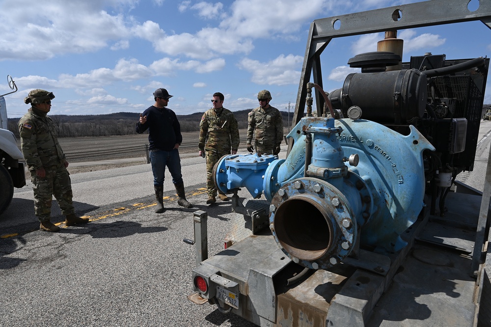 Minnesota Army National Guard Aides in North Dakota Flood Fight