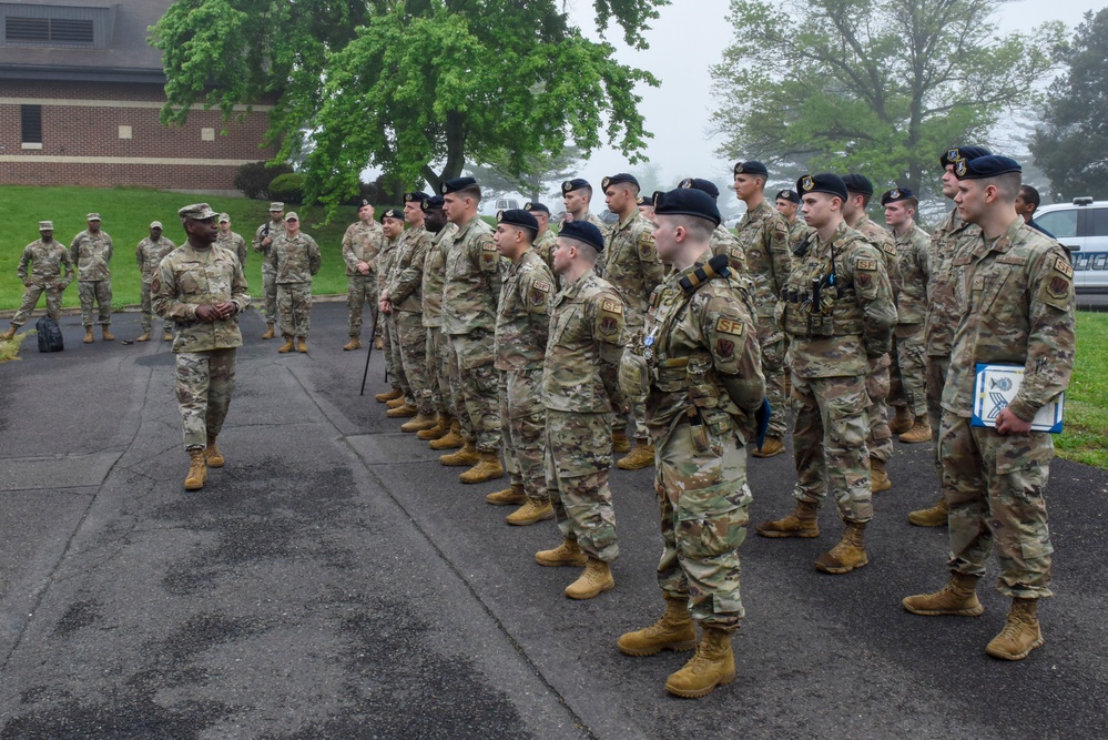 Senior Enlisted Leader of the Air National Guard visits 111th Attack Wing at Biddle ANG Base