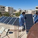 Solar panel repair trainees participate in their vocational training course in Tabqa.