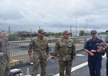 Coast Guard Law Enforcement Personnel Tour USS Billings
