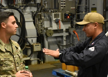 Coast Guard Law Enforcement Personnel Tour USS Billings