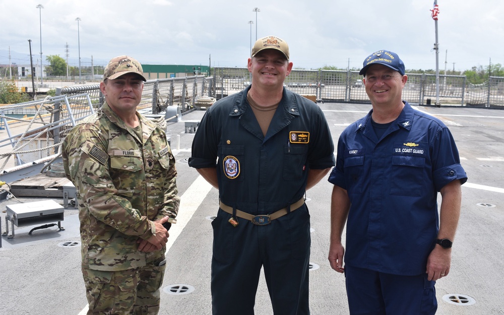 Coast Guard Law Enforcement Personnel Tour USS Billings