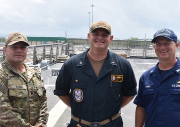 Coast Guard Law Enforcement Personnel Tour USS Billings