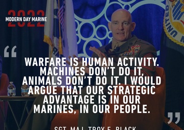 MDM Quote Card - Sgt. Maj. Troy E. Black