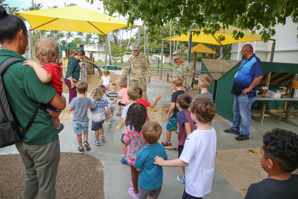 USAG-KA Opens New Child Development Center Playground