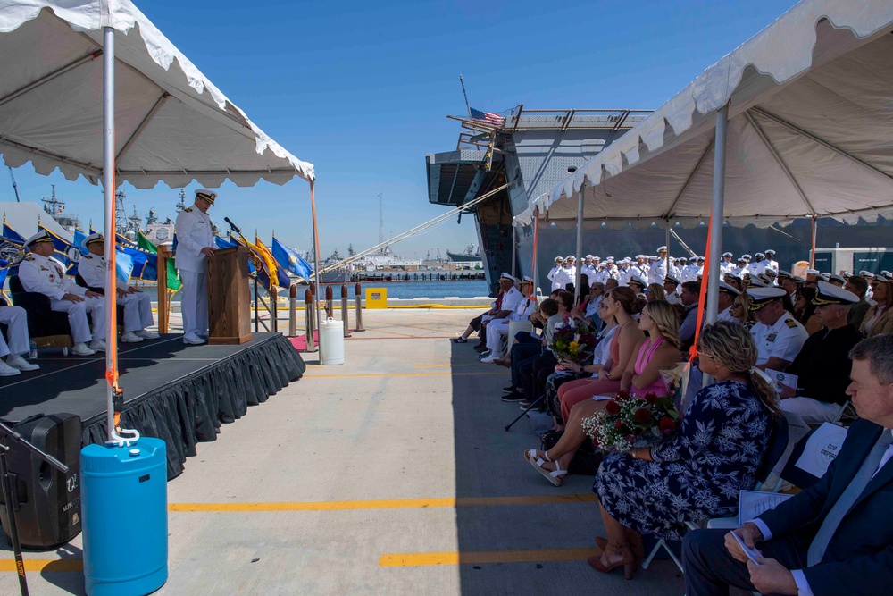 SURFDEVRON ONE Holds Change of Command Ceremony