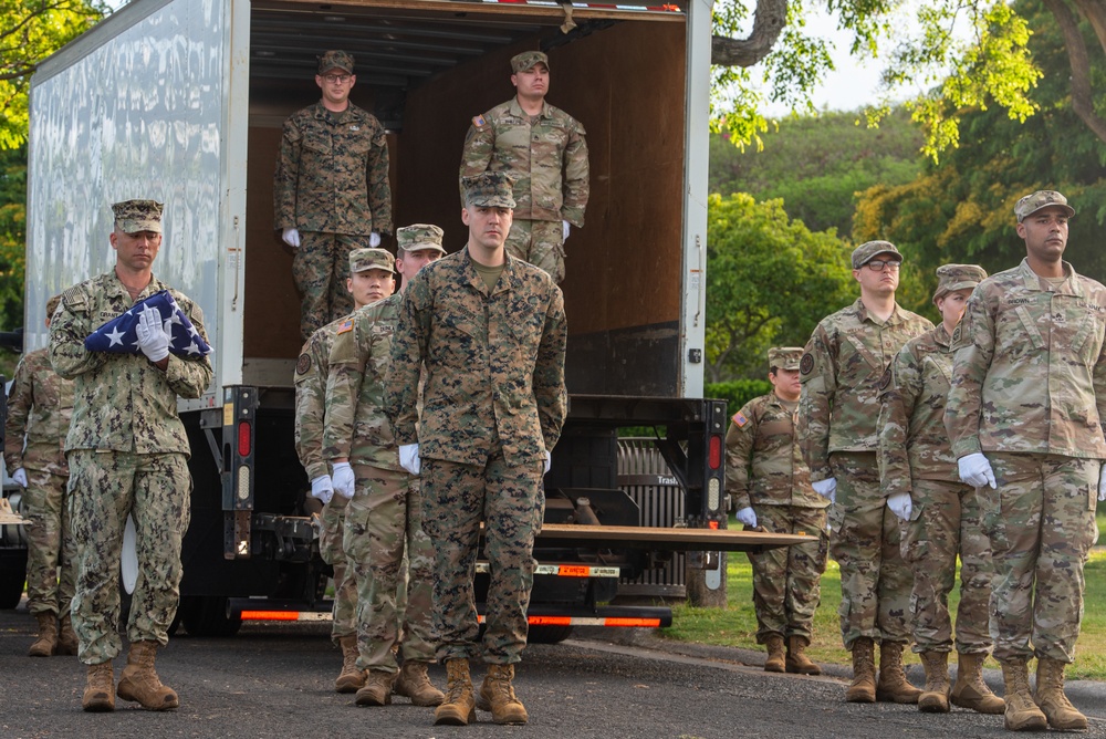 Disinterment Ceremony