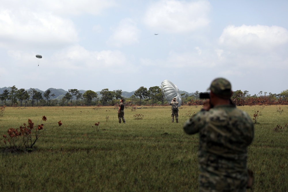 Airborne operations during TRADEWINDS 22