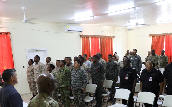 Public Order Course certificate ceremony - TRADEWINDS22