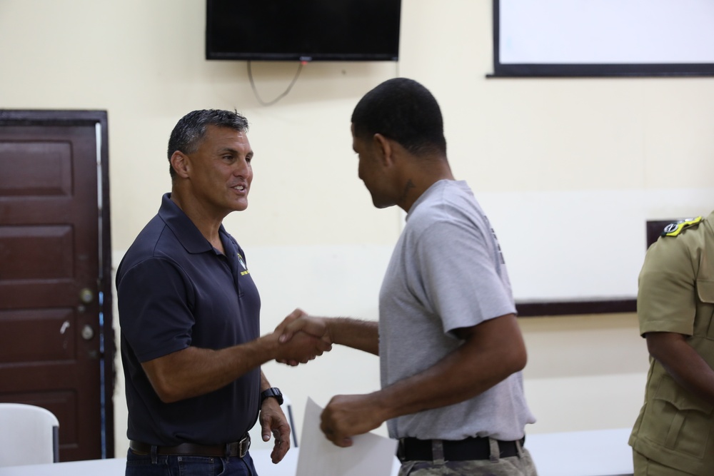 Public Order Course certificate ceremony - TRADEWINDS22