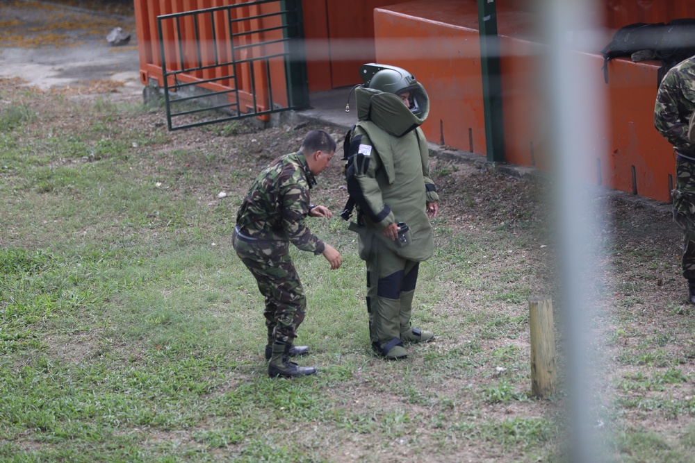 Ordnance disabling training during TRADEWINDS 22