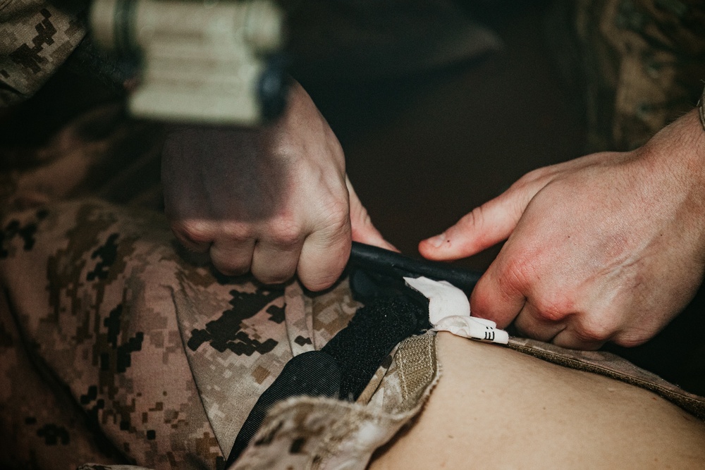 Does Anybody Here Know CPR? - Marines Complete Combat Life Saver Course