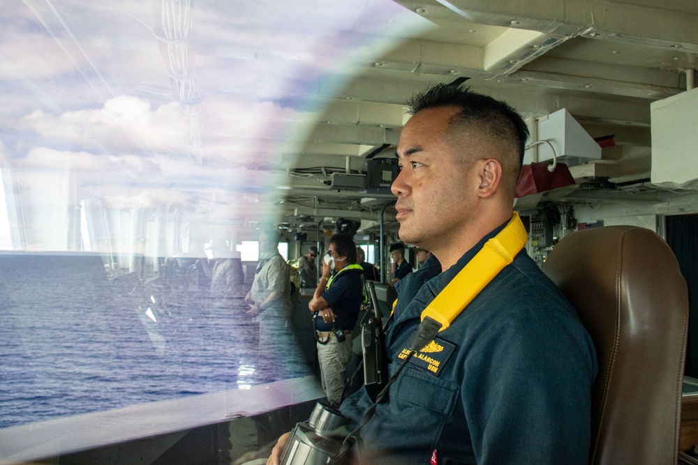 USS Frank Cable Returns to Guam