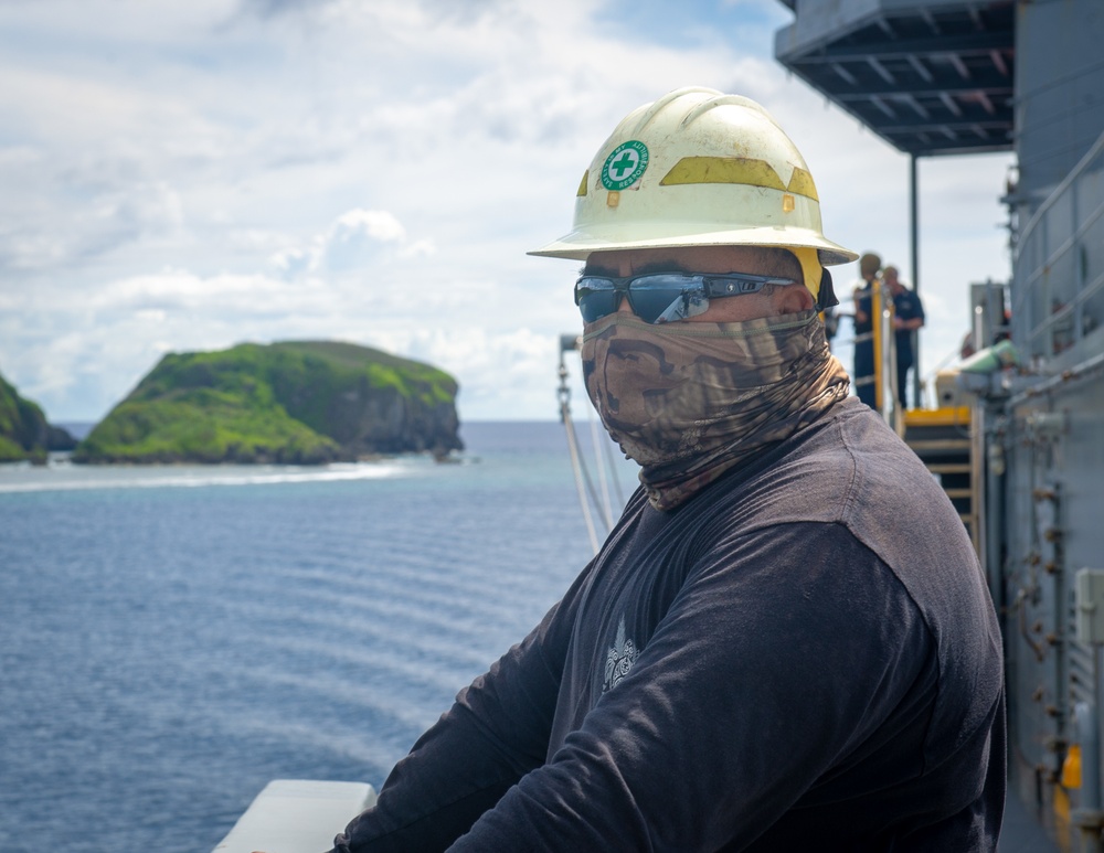 USS Frank Cable Returns to Guam