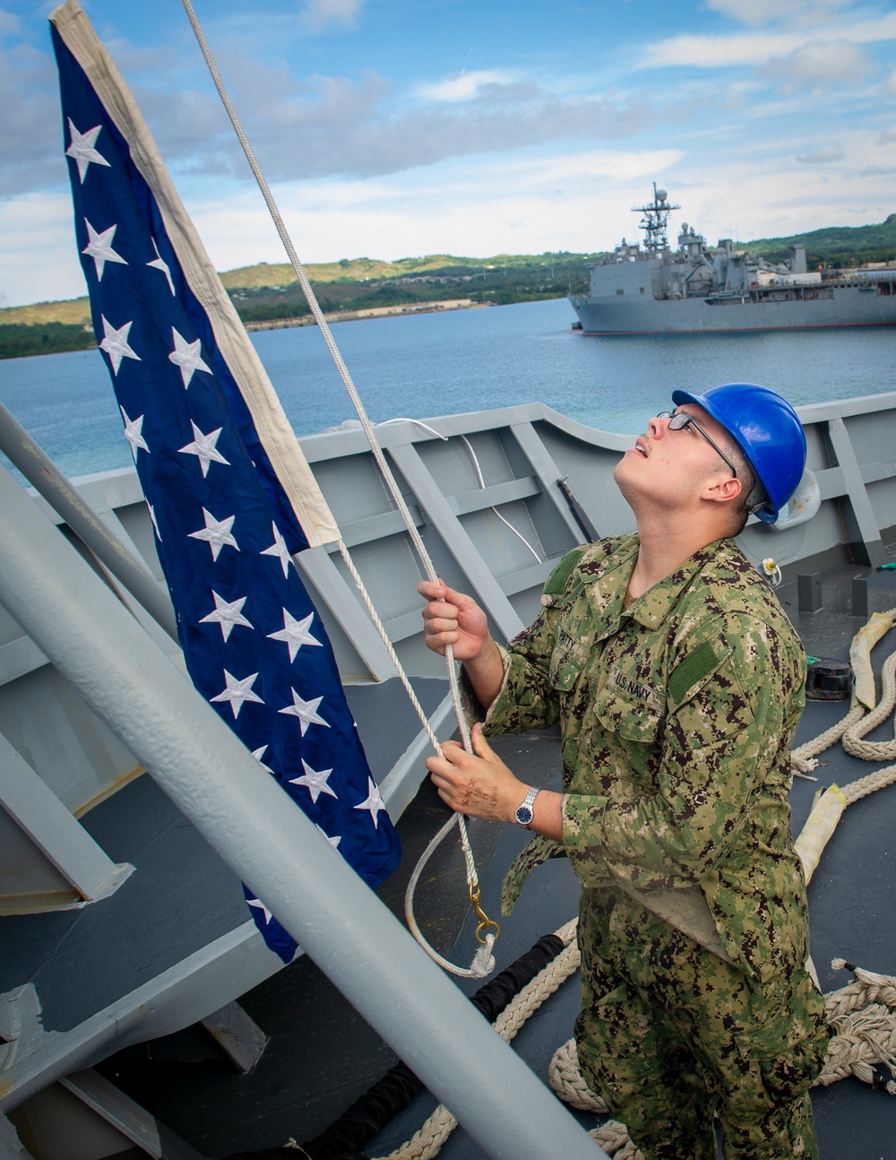 USS Frank Cable Returns to Guam