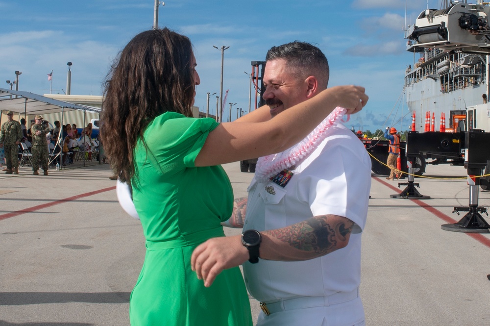 USS Frank Cable Returns to Guam