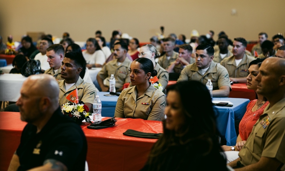 San Carlos Apache Tribe Officials, 3rd LAR honor fallen Marine with building dedication